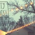 Hanging Outdoor Party Lights