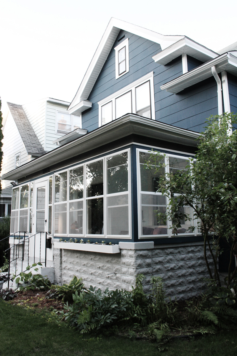 Dark Blue House