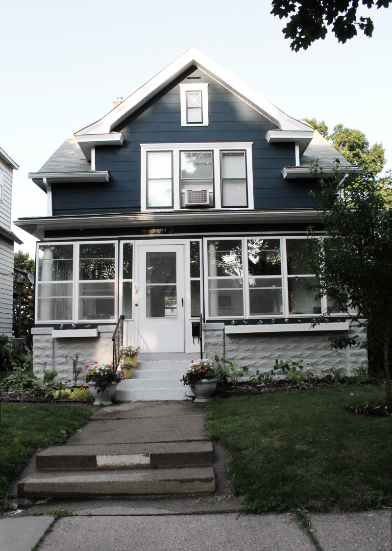 Dark Blue House