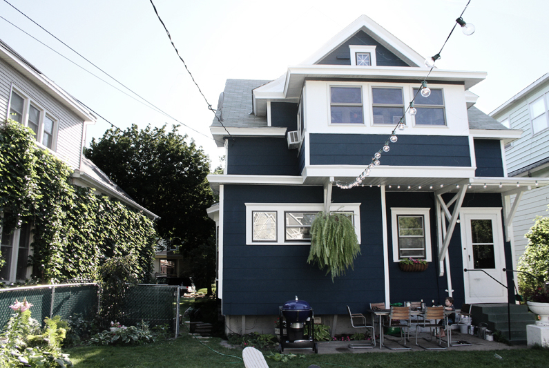 Dark Blue House