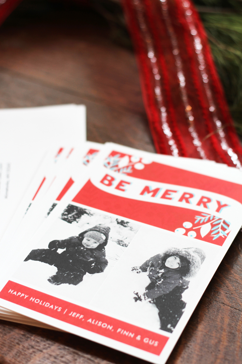 minted holiday cards