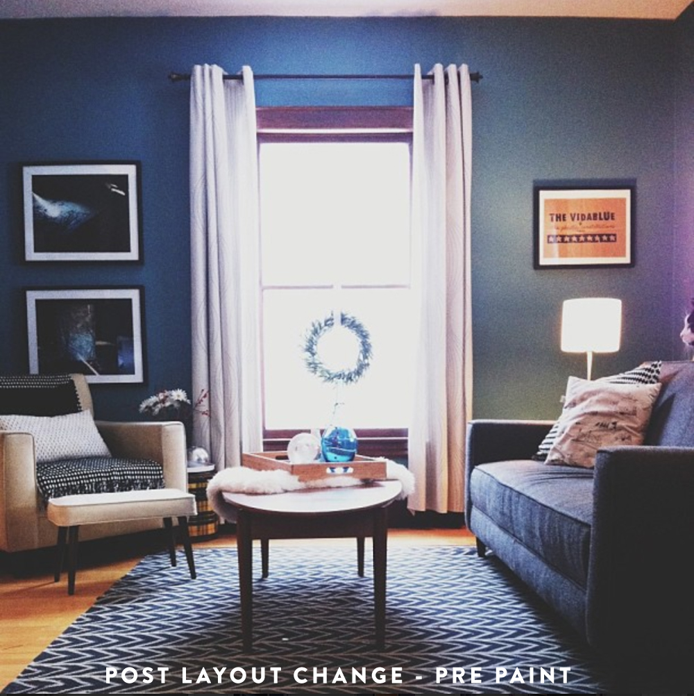 Blue Living Room, New Layout