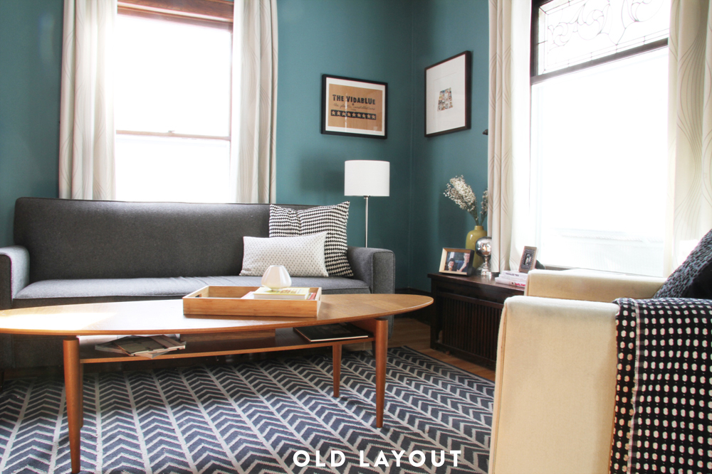 Blue Living Room, Old Layout