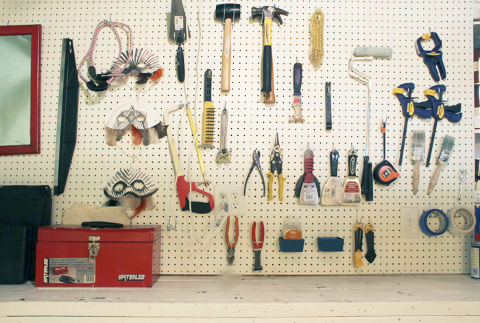 Peg Board Organization