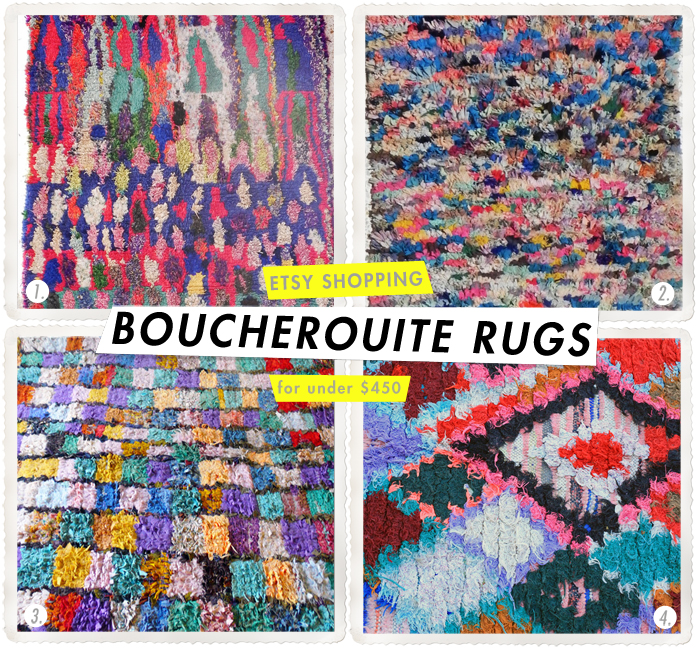 Etsy Finds - BOUCHEROUITE RUGS