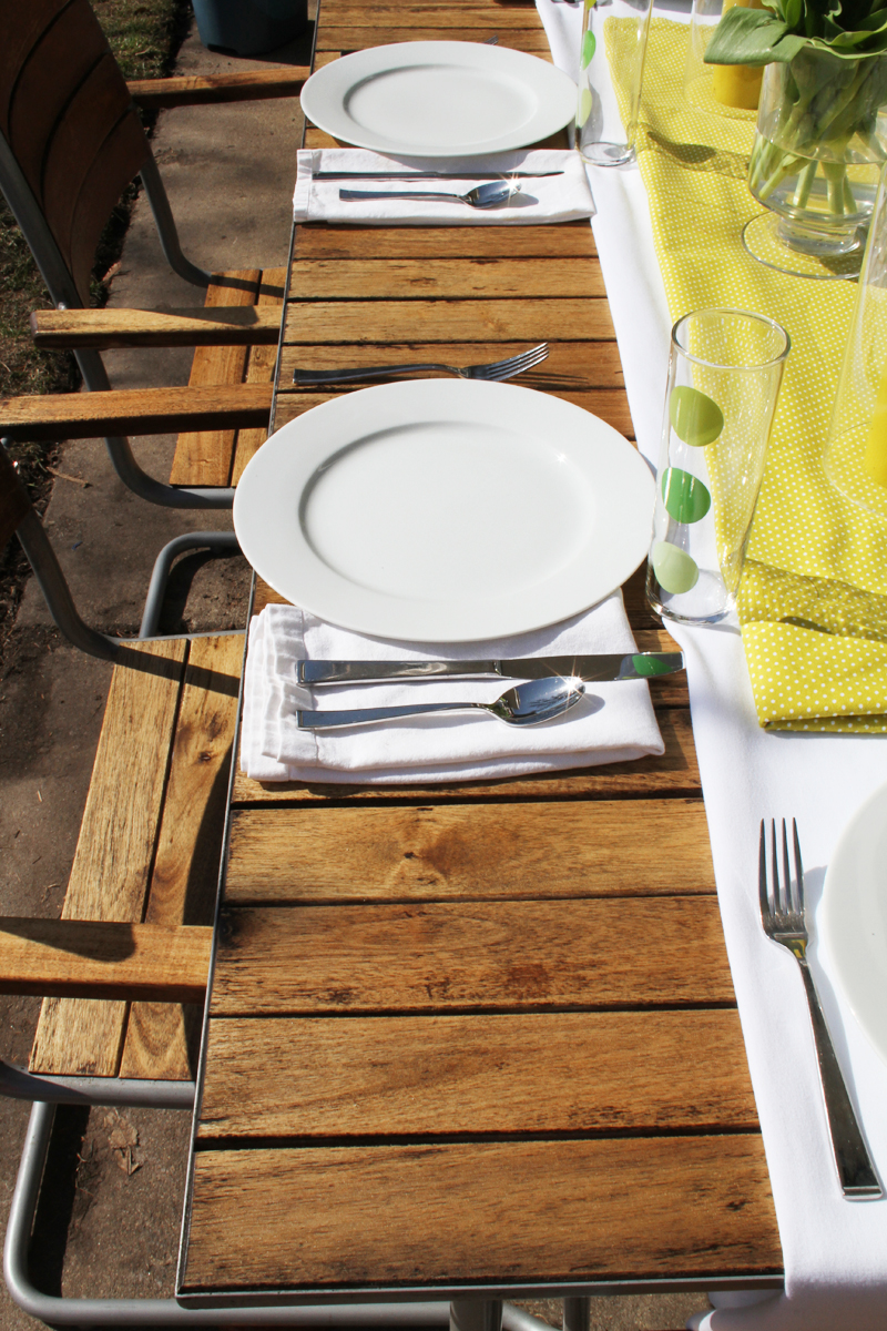 Ikea Outdoor Table All Cleaned Up