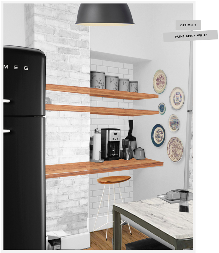 Unifying Spaces in the Kitchen with Horizontal Shelving