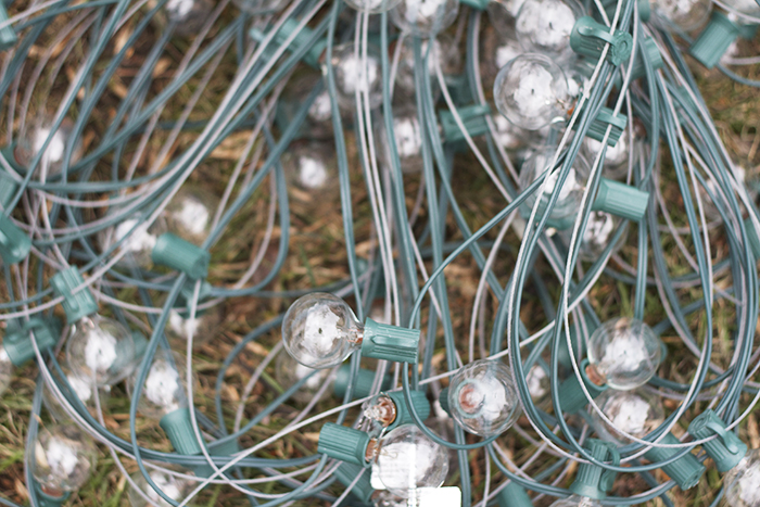 How to Hang Party Lights