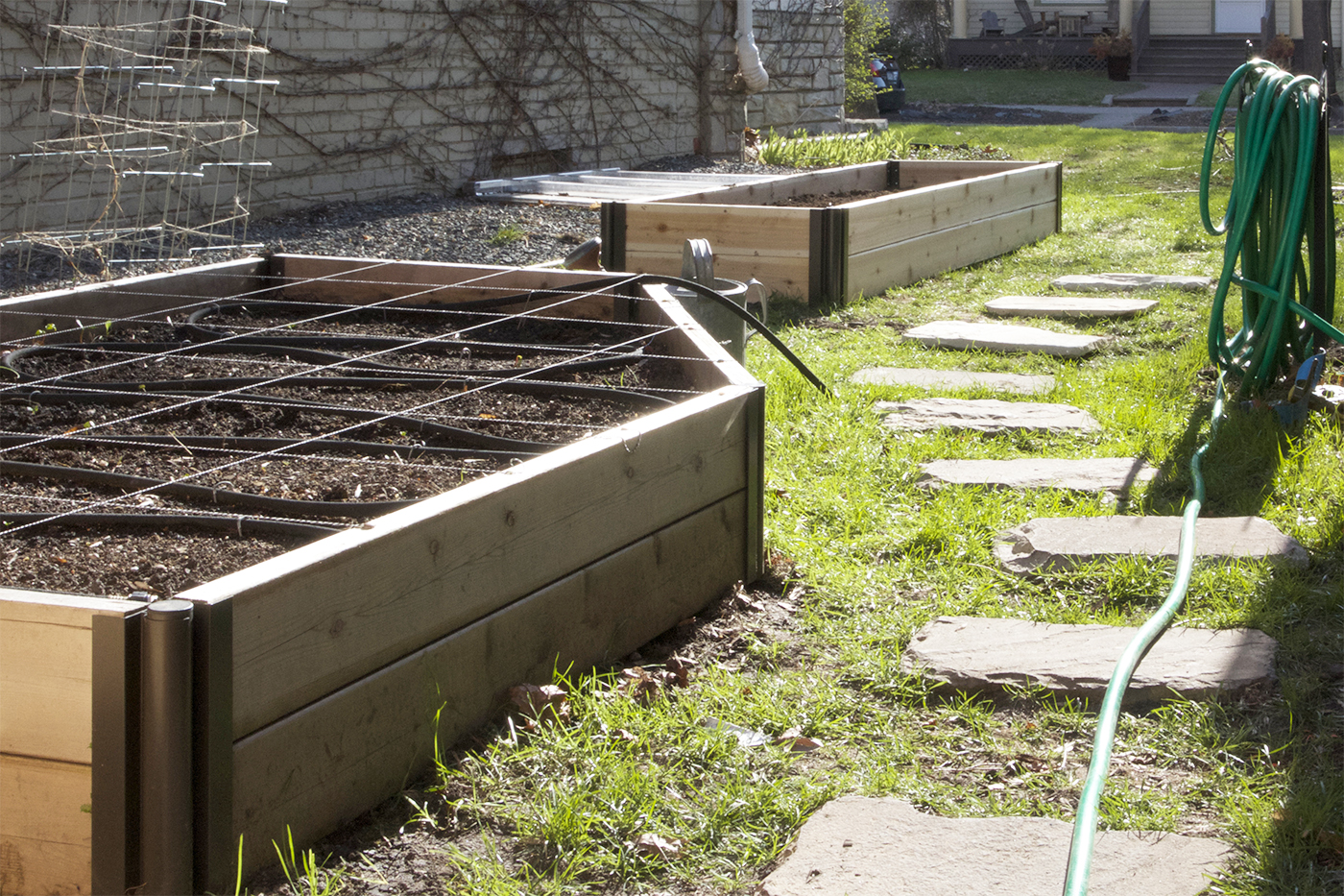 Building a Raised Bed Garden