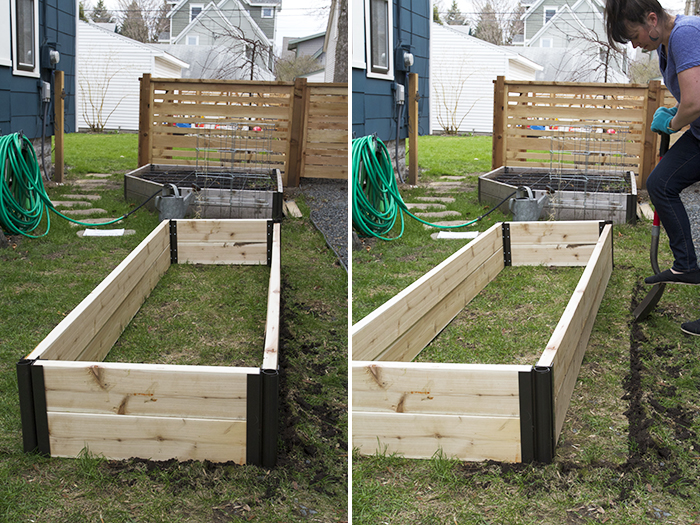 Building a Raised Bed Garden