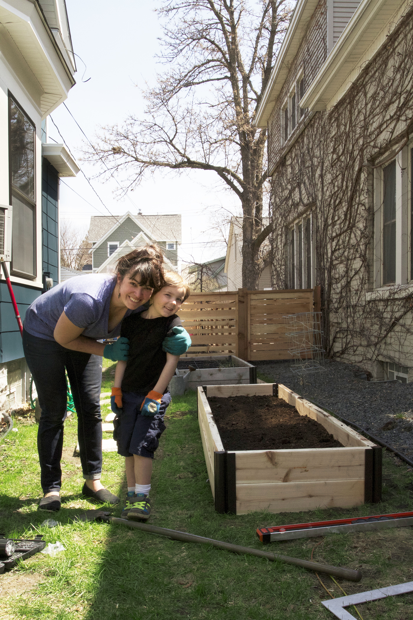 Building a Raised Bed Garden