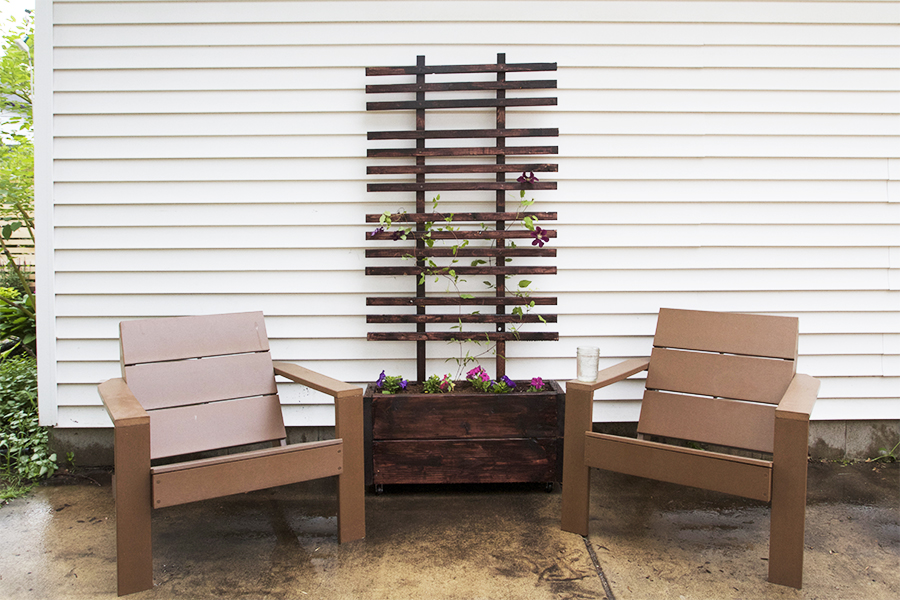 DIY Trellis and Planter Box Tutorial