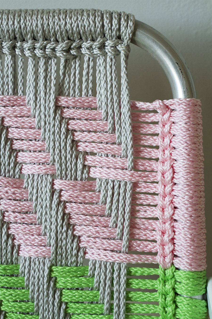 Woven Macramé Chair Tutorial