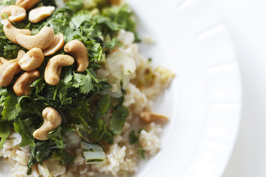 Bok Choy & Broccoli Stir Fry