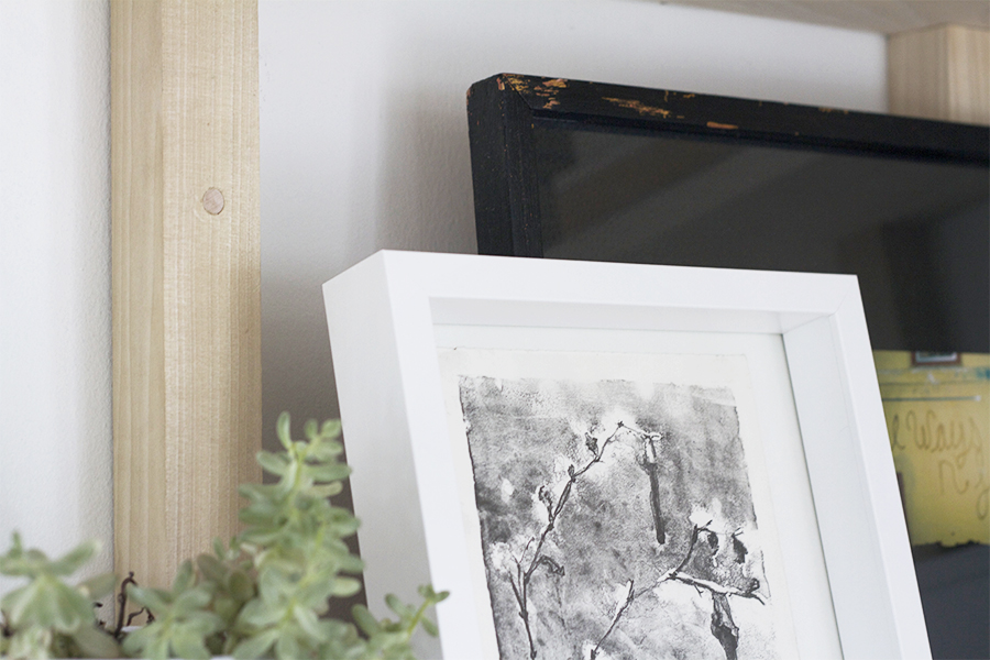 Floating Shelves in the Basement - Deuce Cities Henhouse