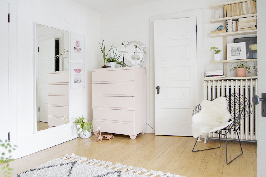 A Before & After Master Bedroom Makeover in a Century Old House