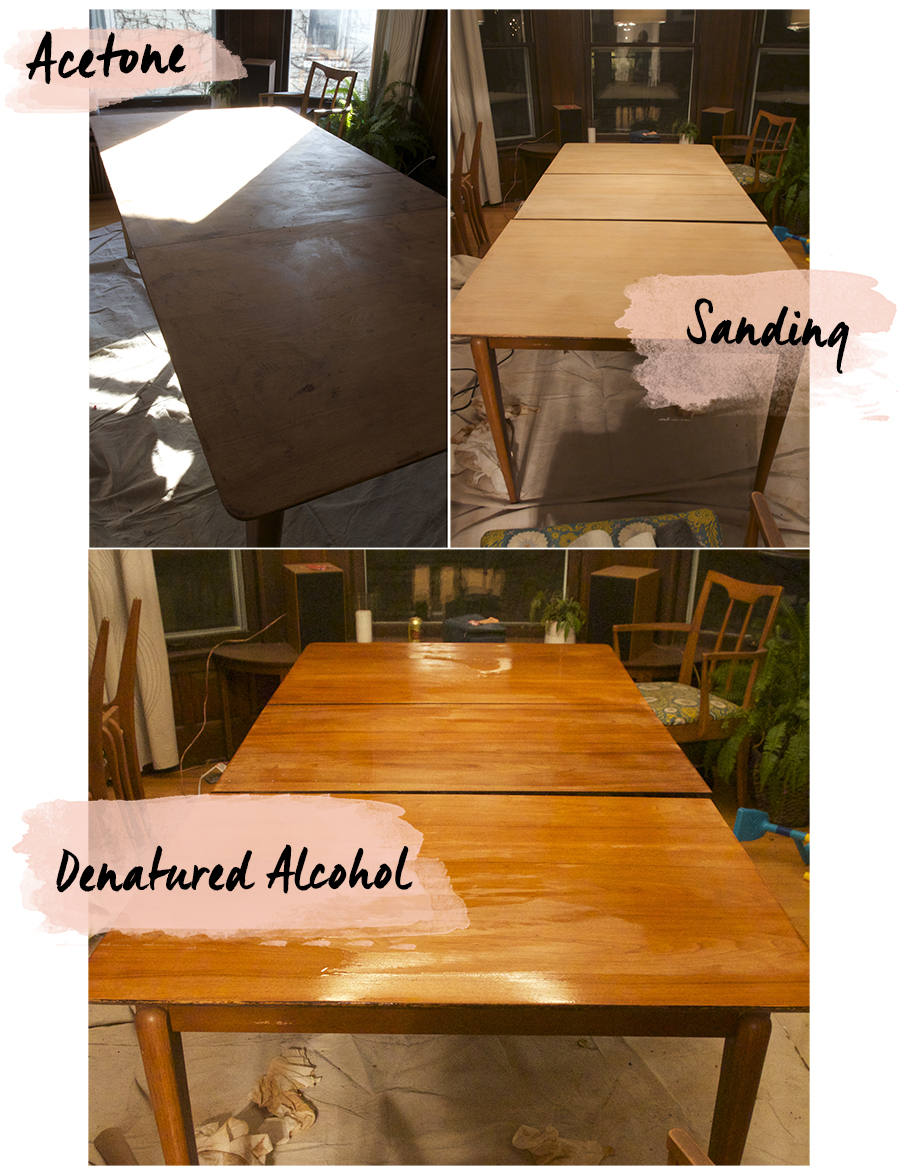 Refinishing The Dining Room Table Deuce Cities Henhouse