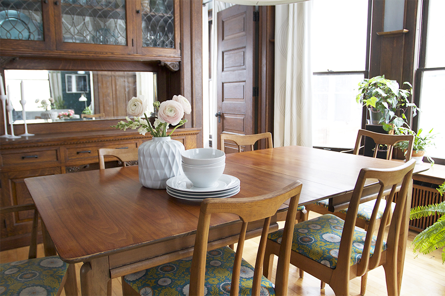 Refinishing a Mid Century Dining Room Table