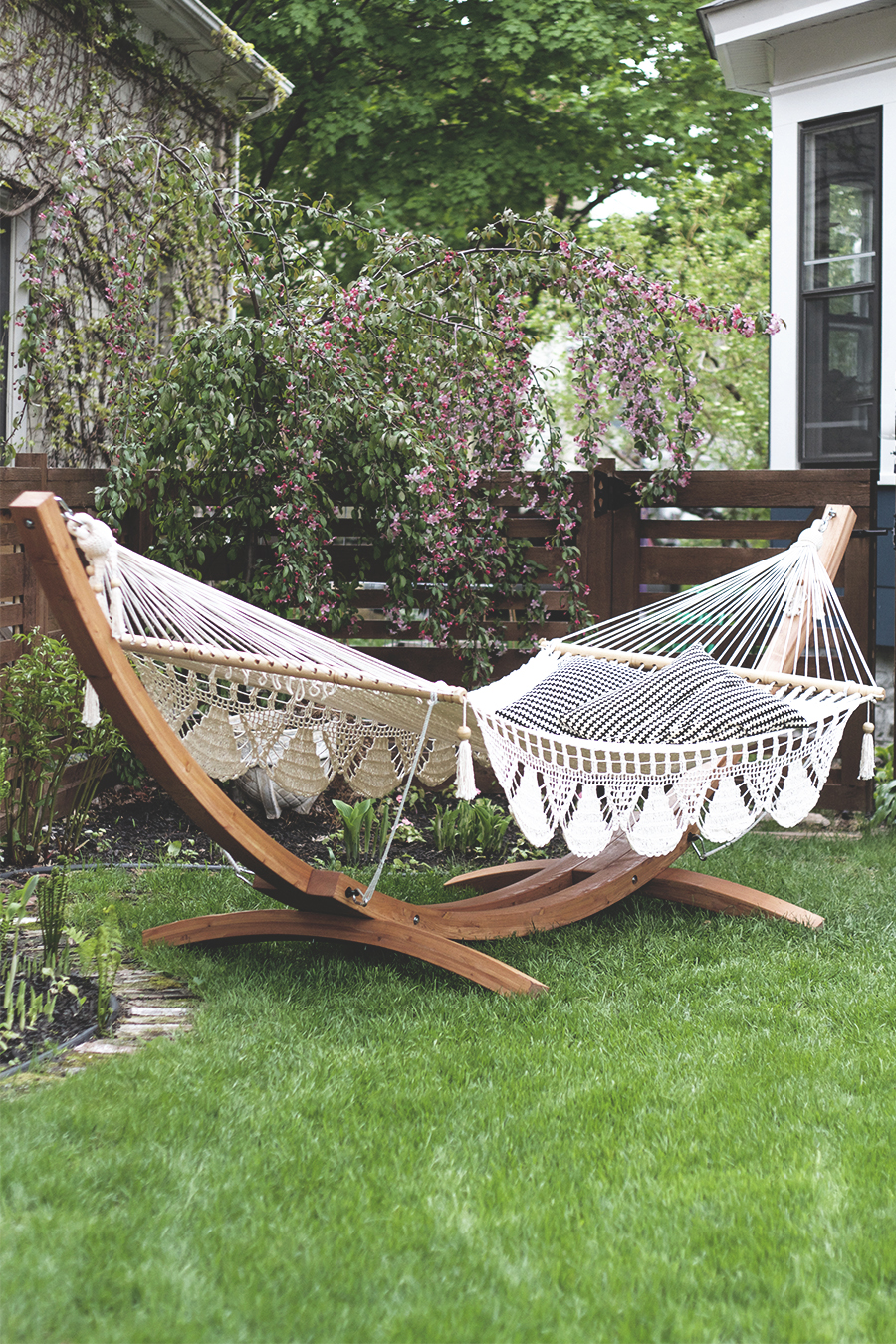 Arc Stand with Nicaraguan Hammock | Deuce Cities Henhouse