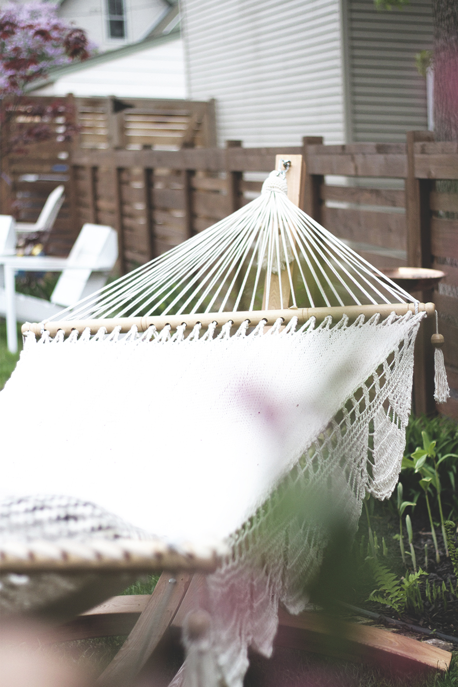 Arc Stand with Nicaraguan Hammock | Deuce Cities Henhouse