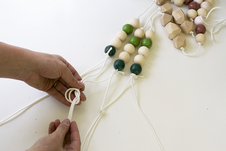 Make a Modern Beaded Macrame Planter