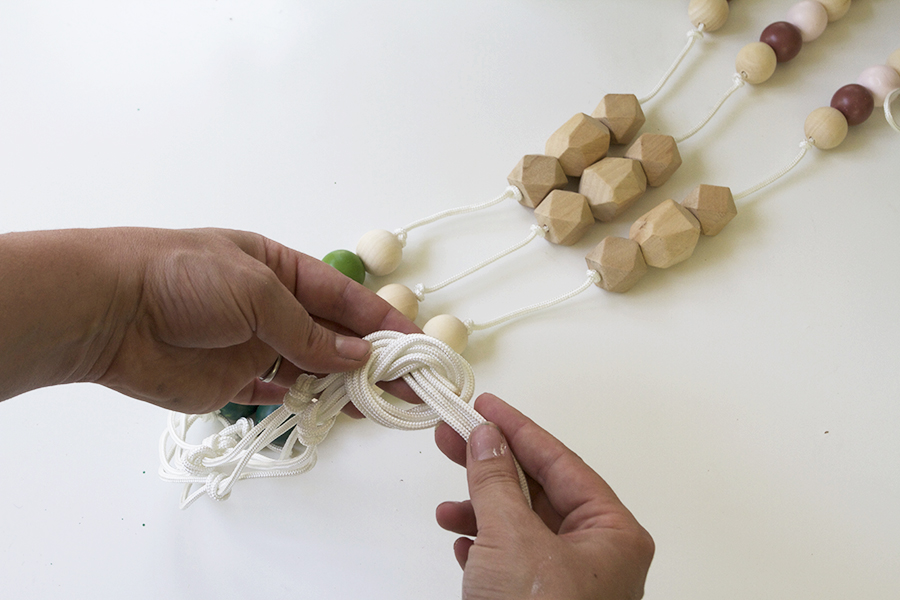 Make a Modern Beaded Macrame Planter