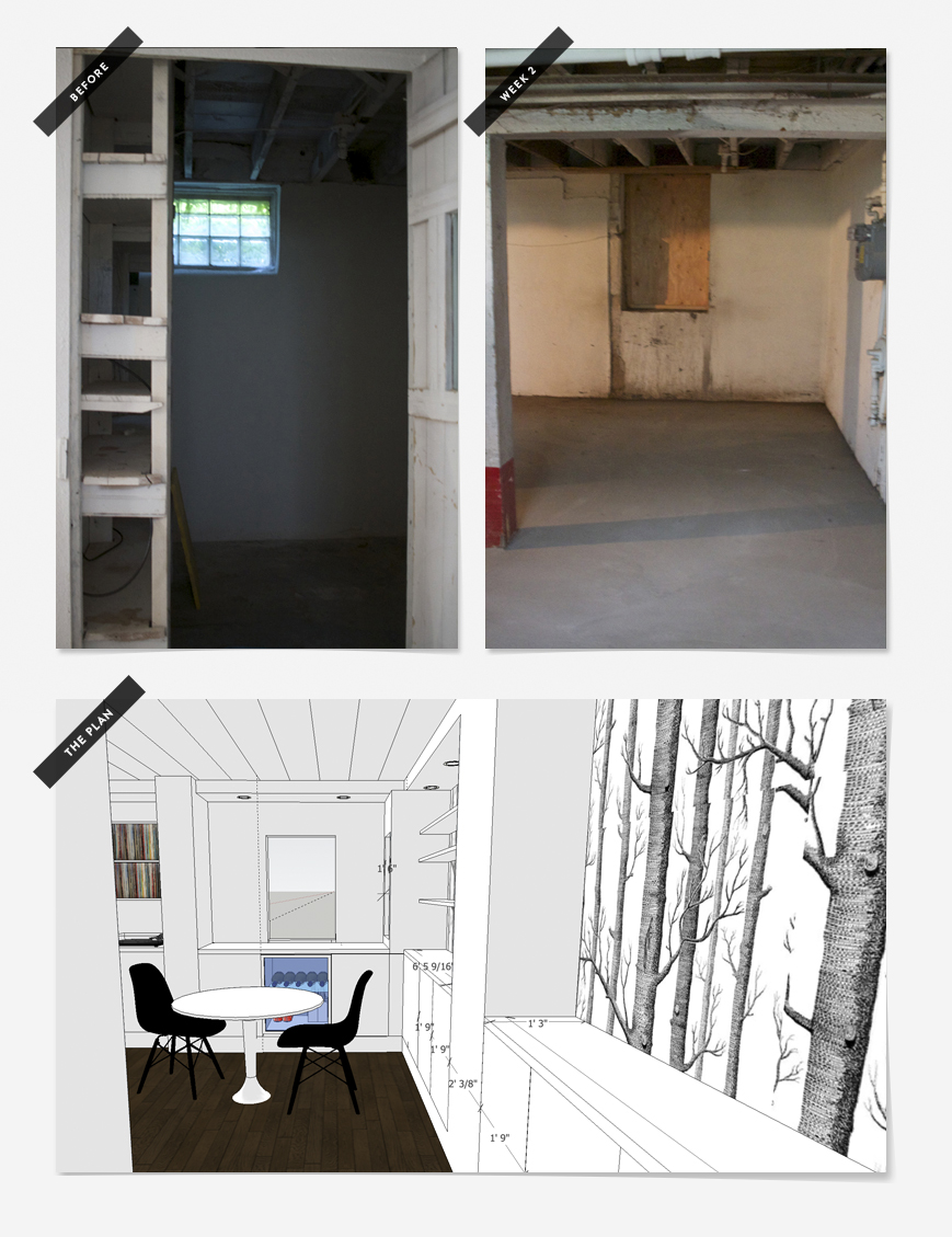 Basement Remodel : Week 2 | Deuce Cities Henhouse