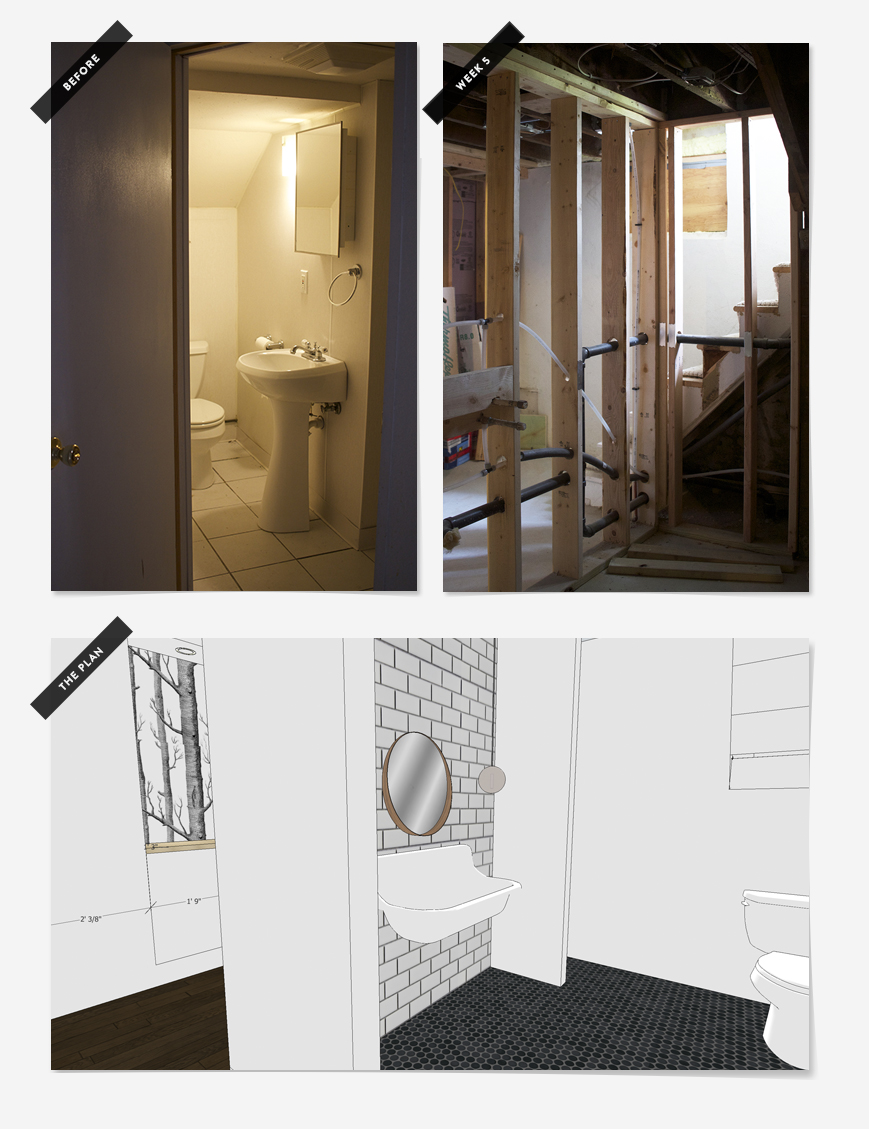 Basement Remodel : Week 2 | Deuce Cities Henhouse