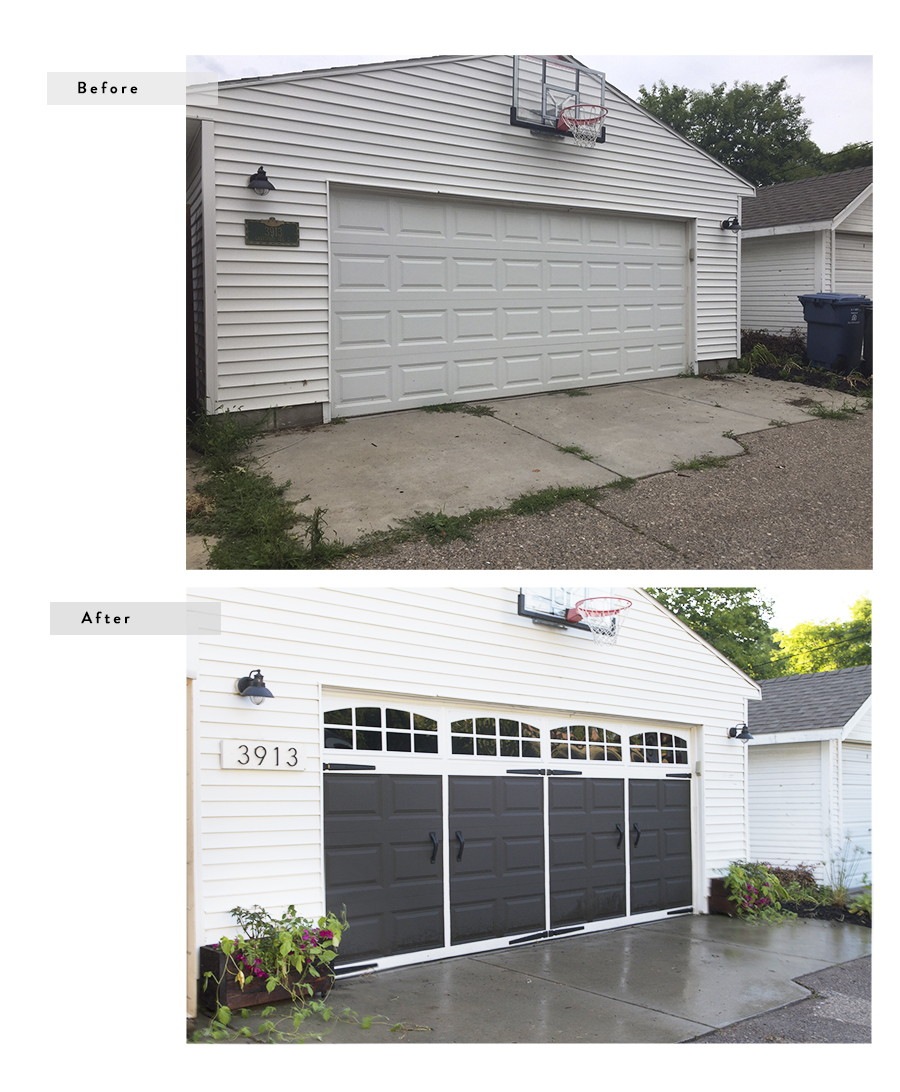 Easy Garage Makeover : Before & After | Deuce Cities Henhouse