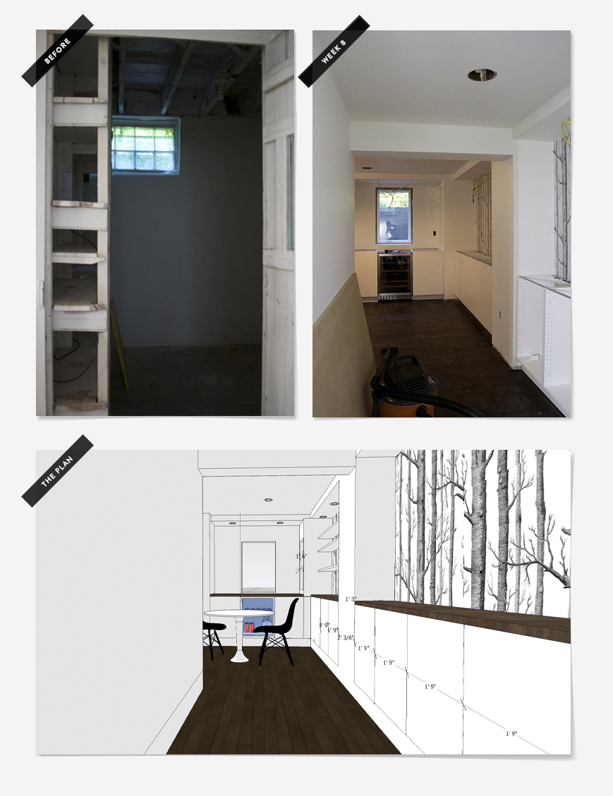 Basement Remodel : Week 2 | Deuce Cities Henhouse