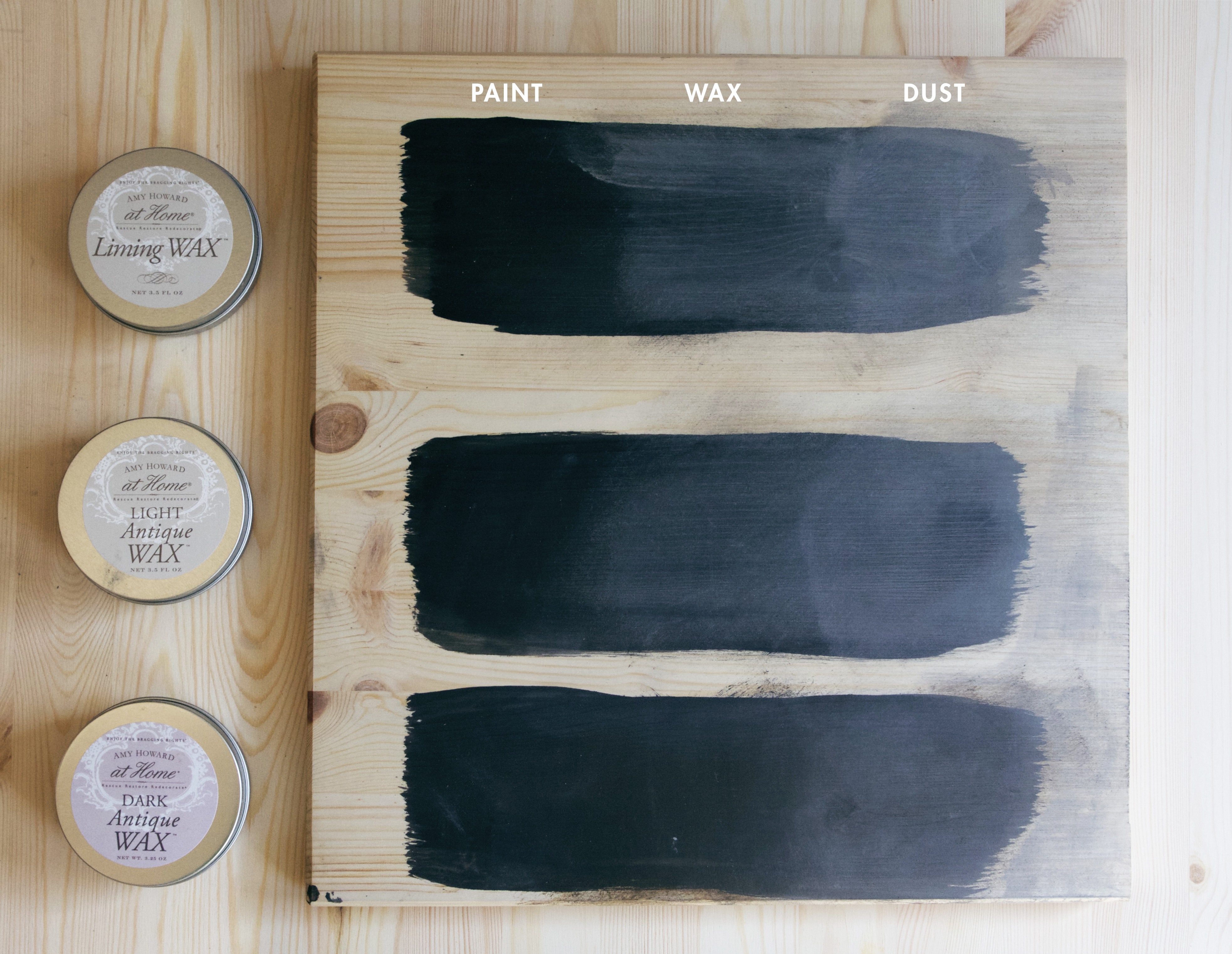 Paint Swatches using Amy Howard at Home
