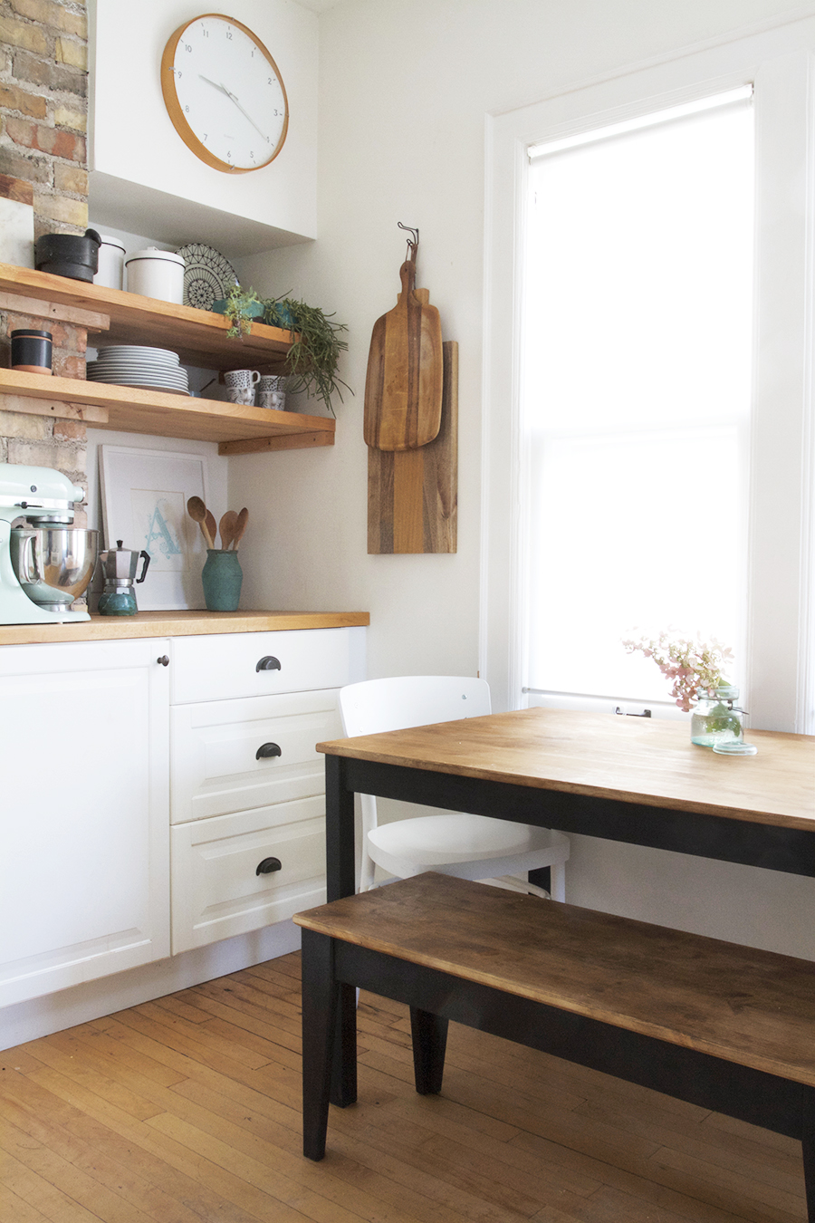 Table and Bench Facelift using Amy Howard at Home paints and waxes