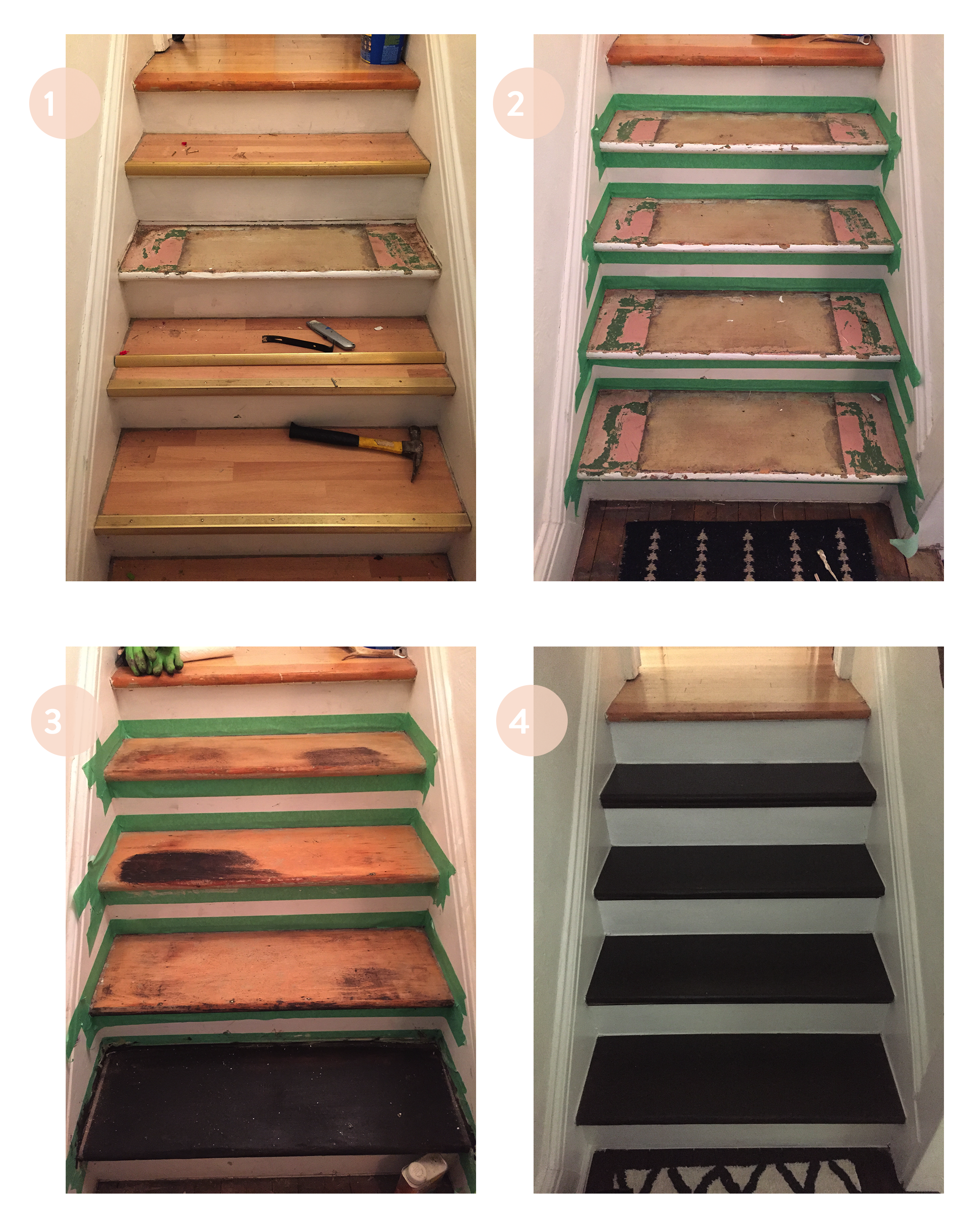 Transforming a Small Staircase