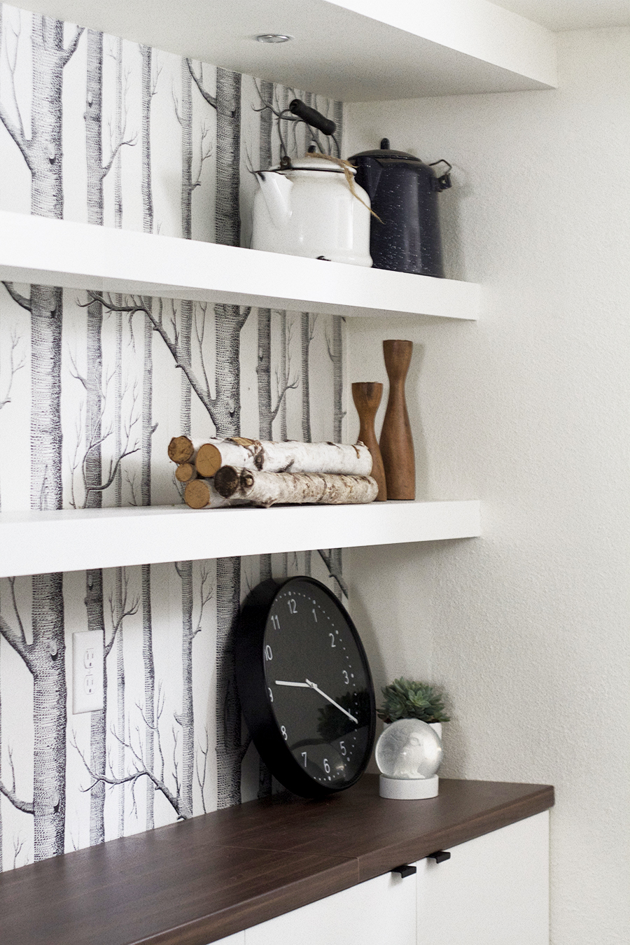 Floating Shelves in the Basement - Deuce Cities Henhouse