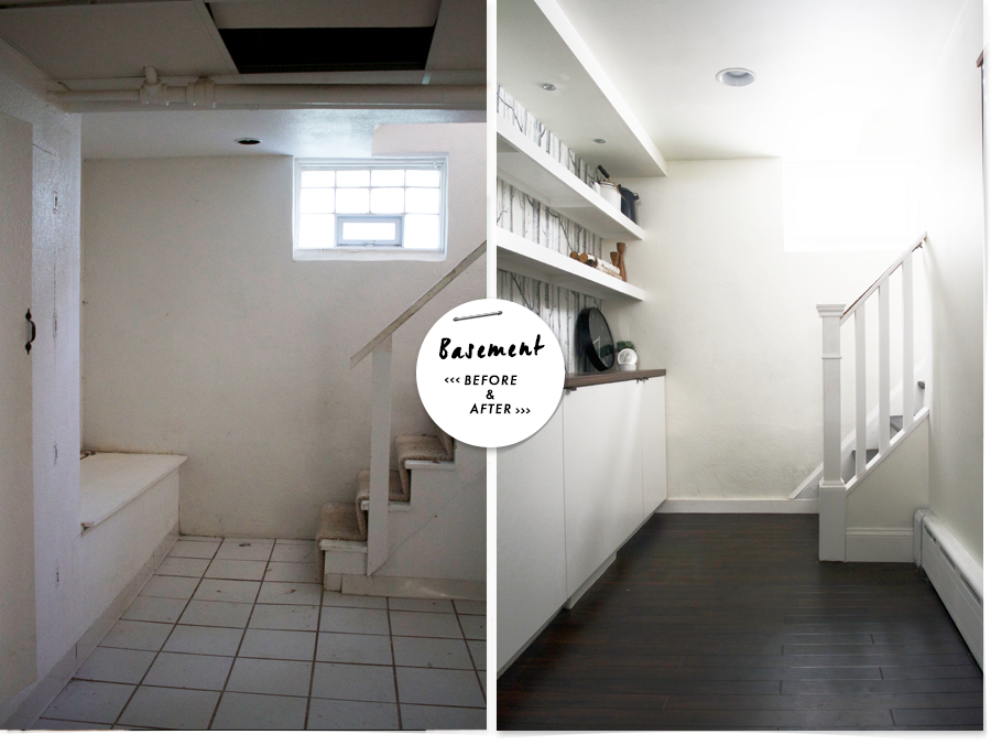 Modern Basement Remodel : Before & After