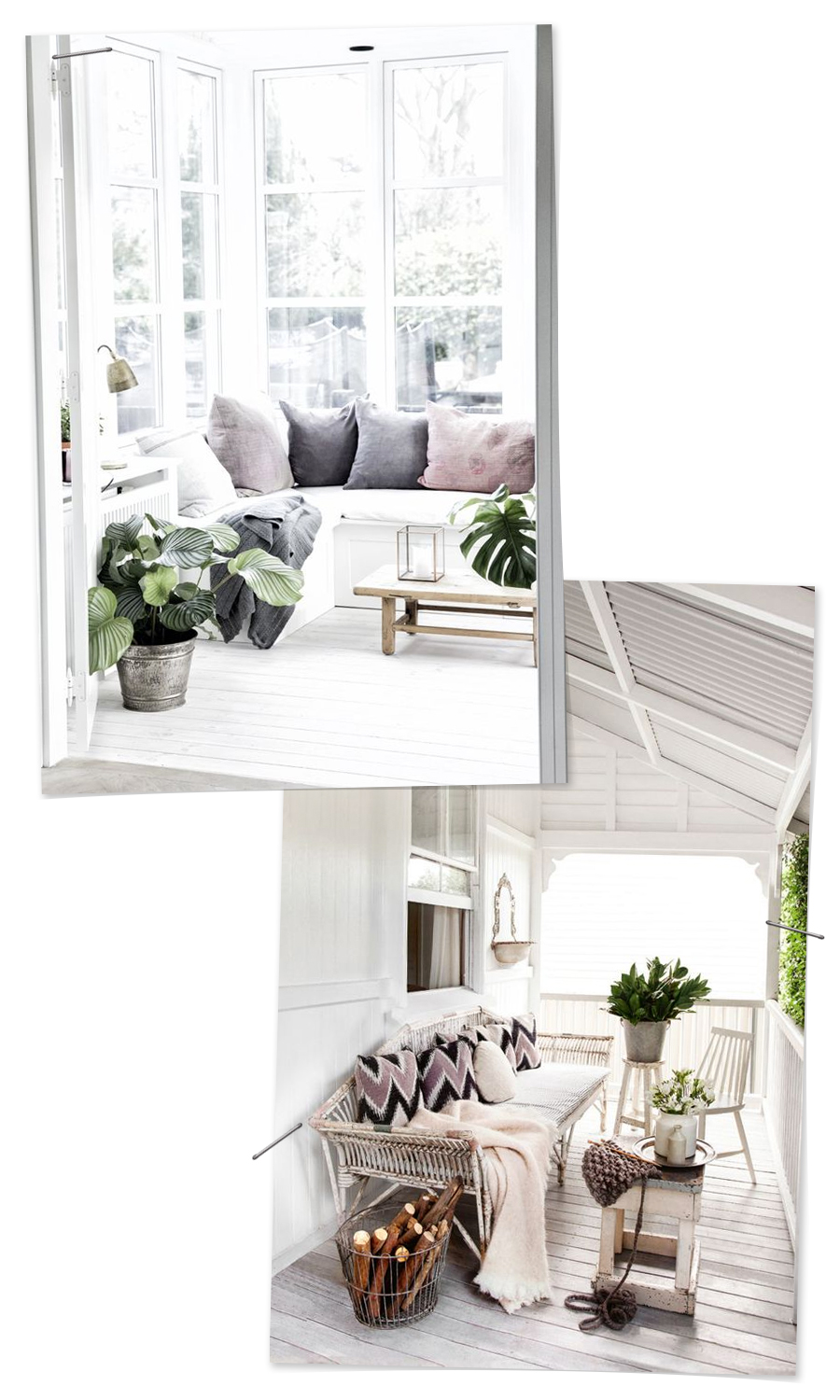 Neutral Grey Inspiration for the Front Porch