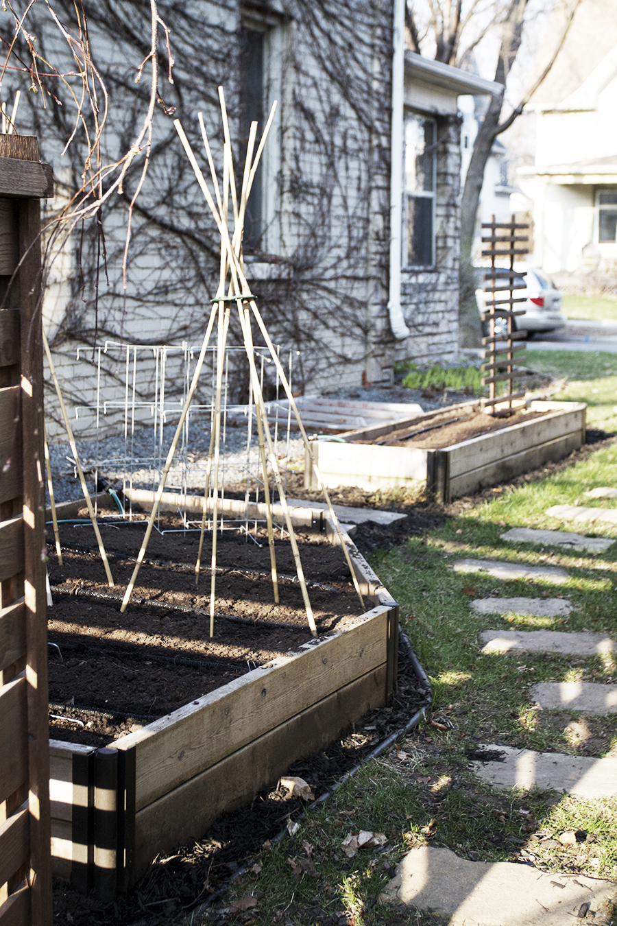 DIY Soaker House Irrigation System | For Raised Bed Gardens