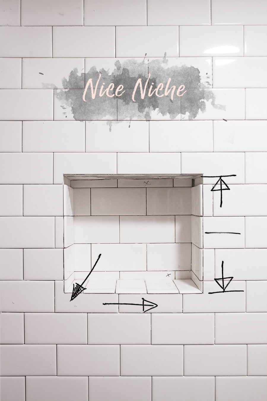 Bathroom Tiling Progress | Deuce Cities Henhouse