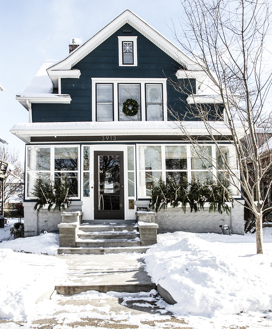 Minneapolis Home Decorated for Winter | Deuce Cities Henhouse