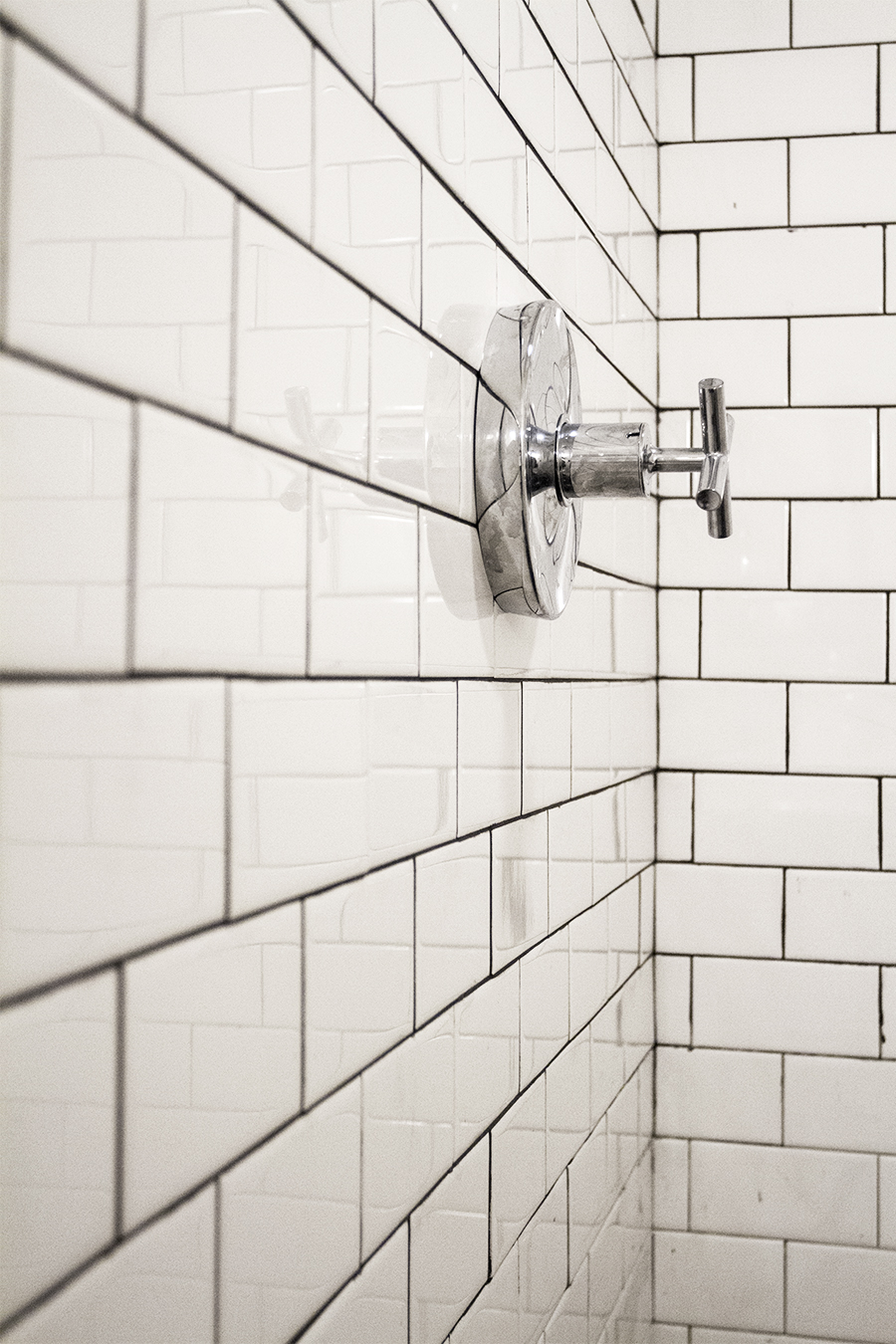 Kohler Fixtures with Subway Tile