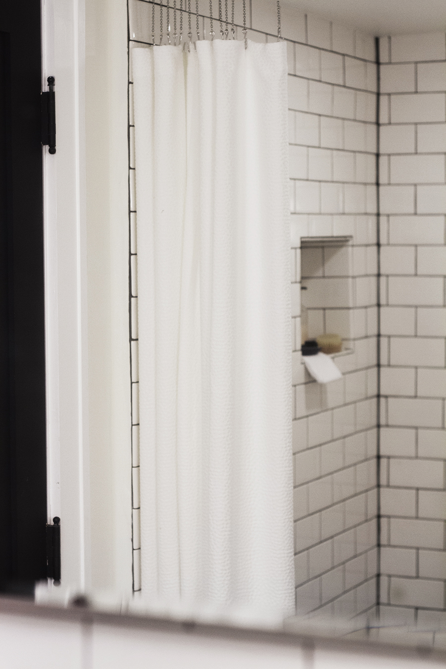 Try This : Add a Corner Shelf to your Shower - Deuce Cities Henhouse