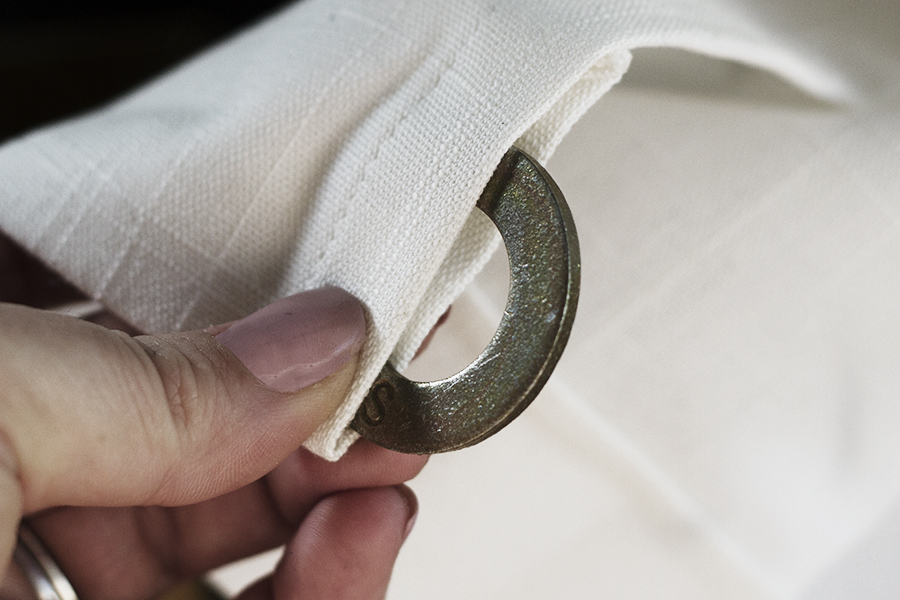 Tailored Curtains with Clip Rings | Deuce Cities Henhouse