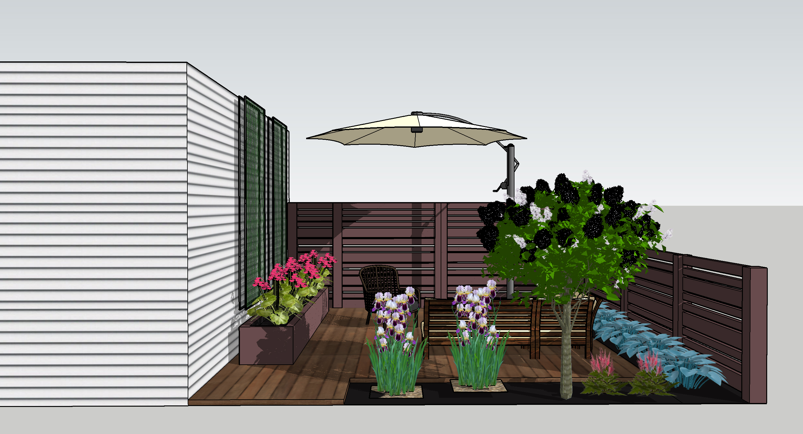Backyard Patio Design | Deuce Cities Henhouse