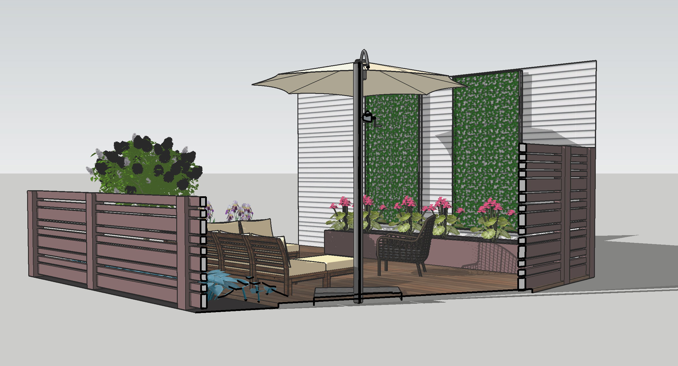 Backyard Patio Design | Deuce Cities Henhouse