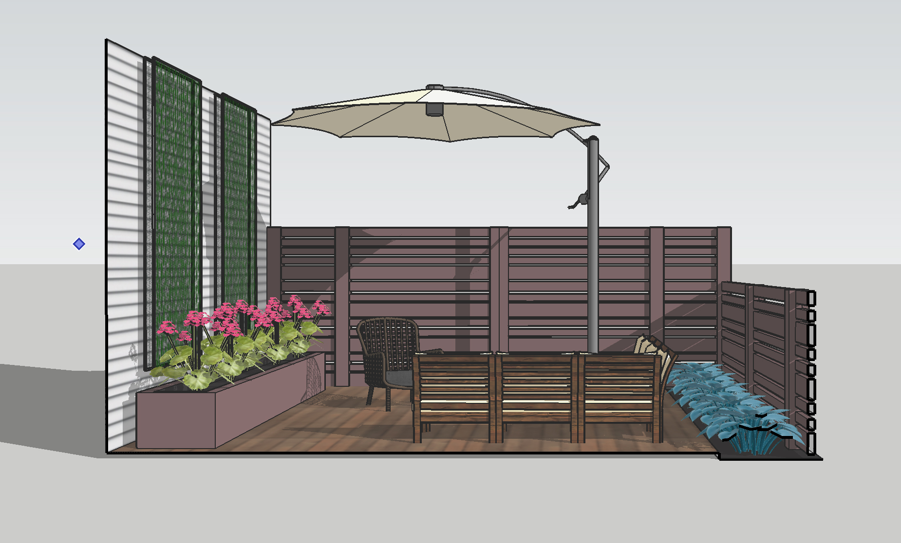 Backyard Patio Design | Deuce Cities Henhouse