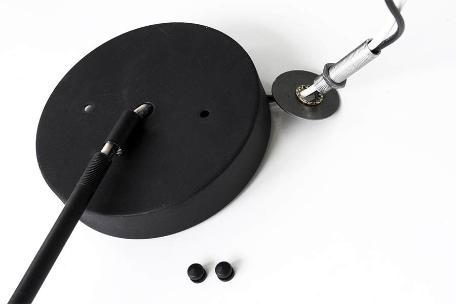 Instructions and Parts list for minimalist DIY & Black Globe Light Fixture
