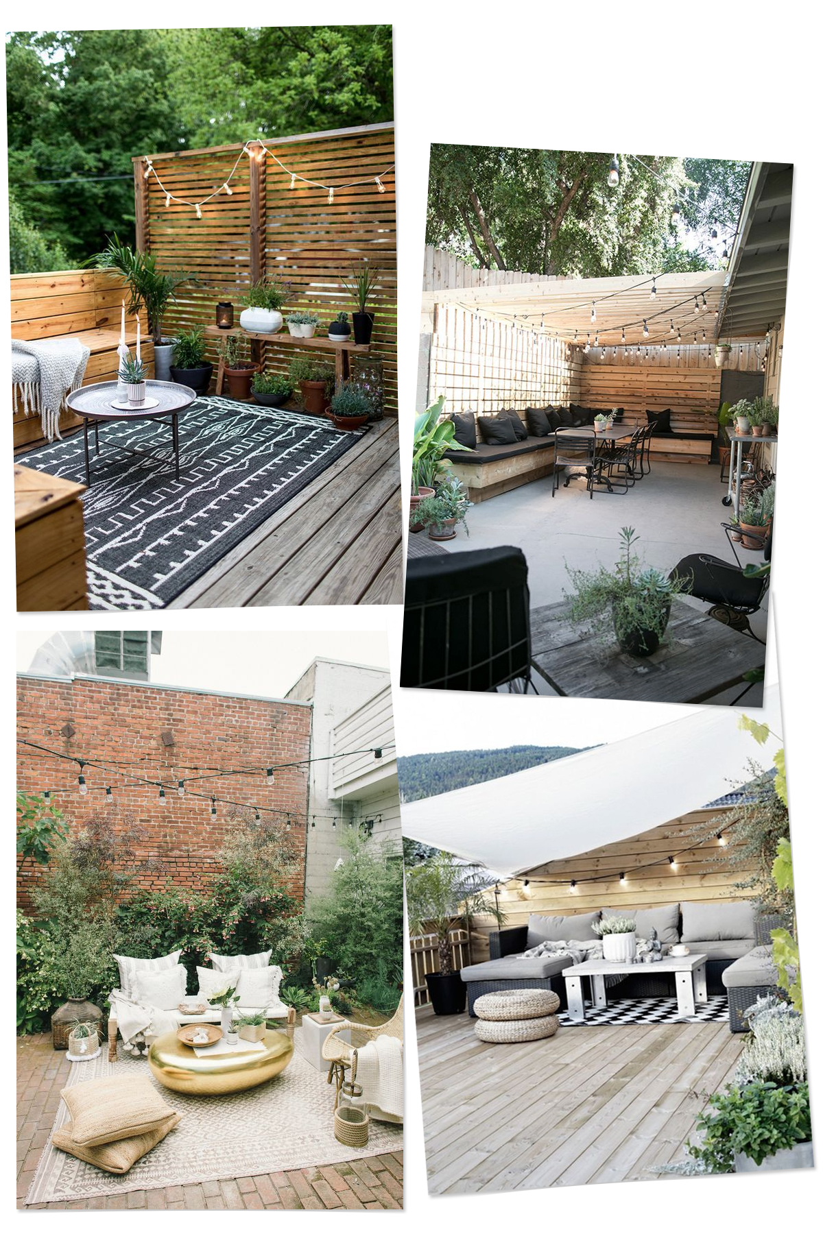 Inspiration - Simple Scandinavian Patios | Deuce Cities Henhouse