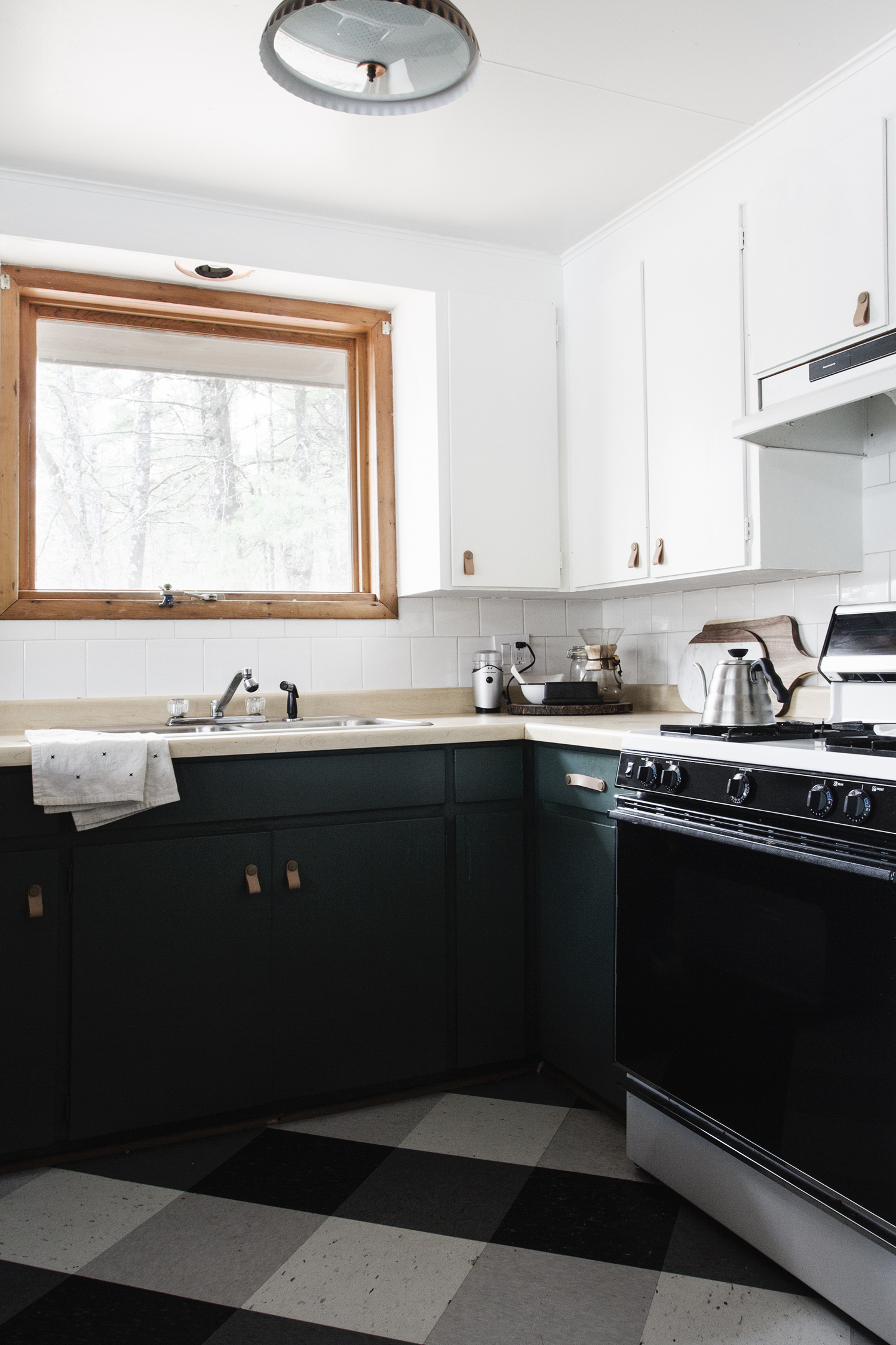 Updating our Vintage Cabin Kitchen // Deuce Cities Henhouse