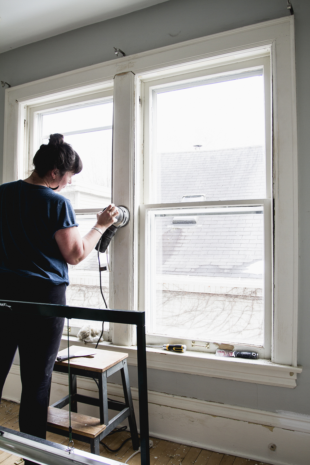 Stripping Paint on Old Doors and Repairing Antique Windows | Week 2 ORC