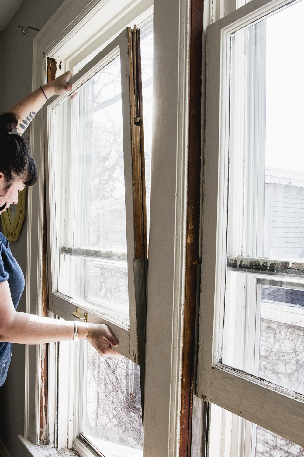 Stripping Paint on Old Doors and Repairing Antique Windows | Week 2 ORC